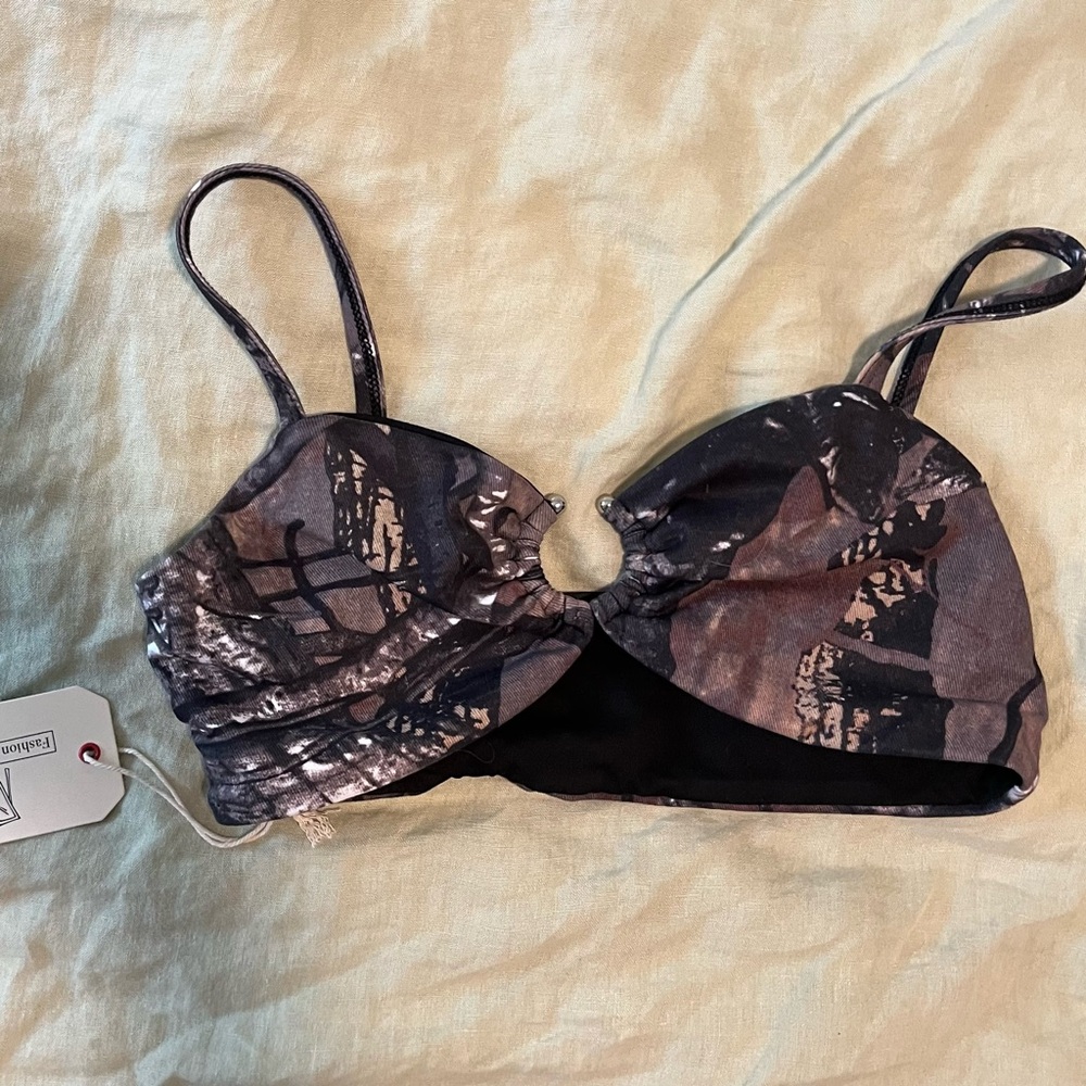 Fashion Brand Company Septum Yoga/Swim Bra - Picture 2 of 3